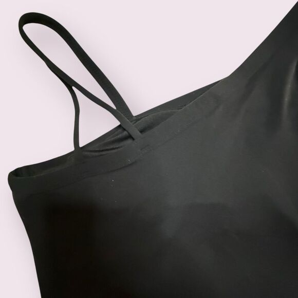 All in Motion ~ Girl’s XL 14 ~ Asymmetrical Shoulder Tank with Bra Shell - Picture 6 of 8